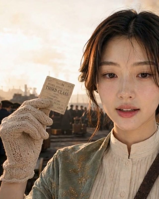 타이타닉호 갑판의 수아